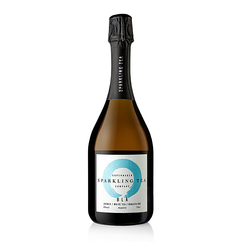 Copenhagen Sparkling Tea BLA Jasmin, vit te, Darjeeling, alkoholfri, ekologisk, 750 ml