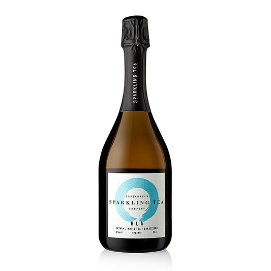 Copenhagen Sparkling Tea BLA Jasmin, vit te, Darjeeling, alkoholfri, ekologisk, 750 ml