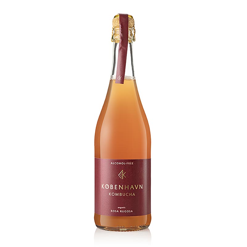 Kobenhavn Kombucha Rosa Rogusa, ekologisk, 750 ml