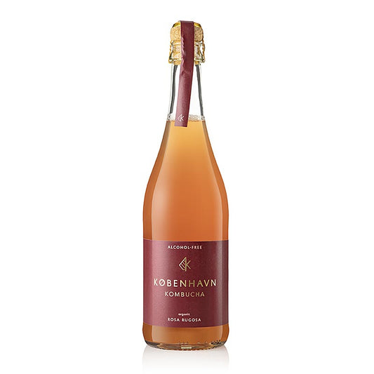 Kobenhavn Kombucha Rosa Rogusa, ekologisk, 750 ml