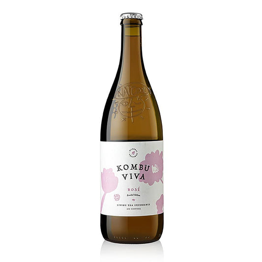 Niepoort Kombu Viva Rose Kombucha, alkoholfri, Portugal, ekologisk, 1 l