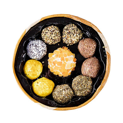 Micro-Pics Chevre, färskostpraliner av getmjölk med papaya, örter och kryddor, 115 g
