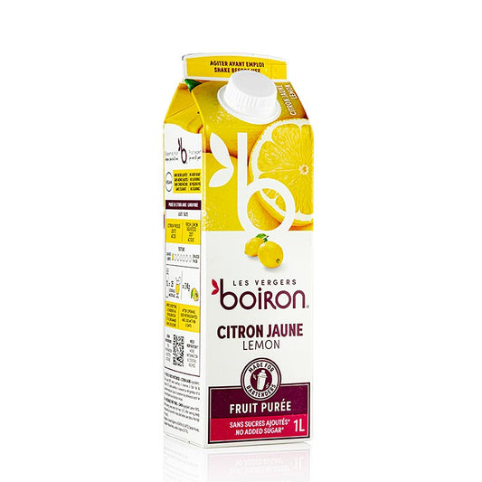 Boiron citronpuré, pastöriserad, 1 l