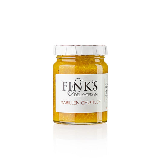 Aprikoschutney, med curry och kokos, Fink´s Delikatessen, 105 g