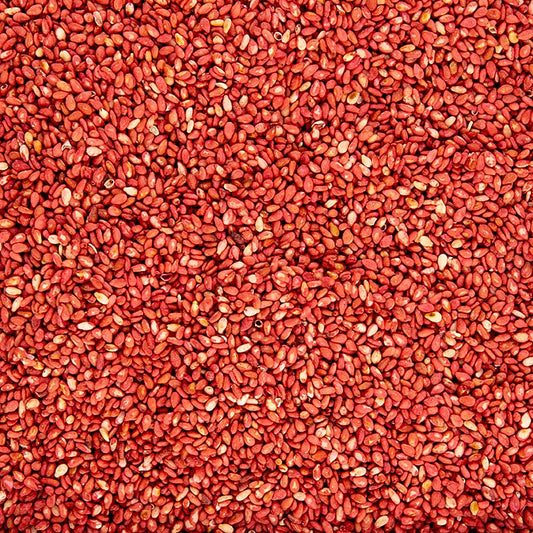 Sesam, rostad, med umesmak (Umeboshi / salt plommon), 500 g