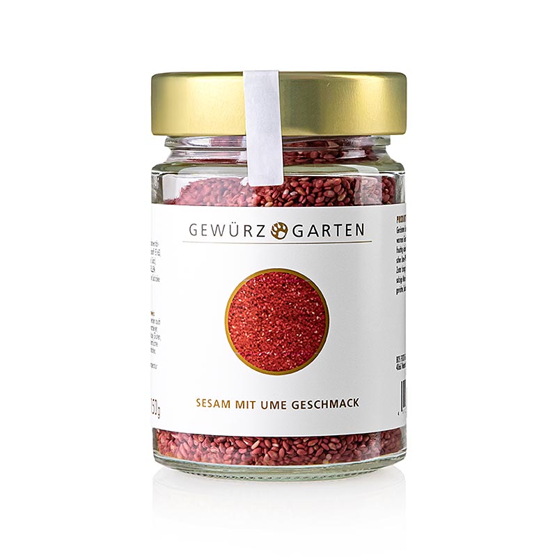 Gewürzgarten - Sesam, rostad, med umesmak (Umeboshi / plommon), 150 g