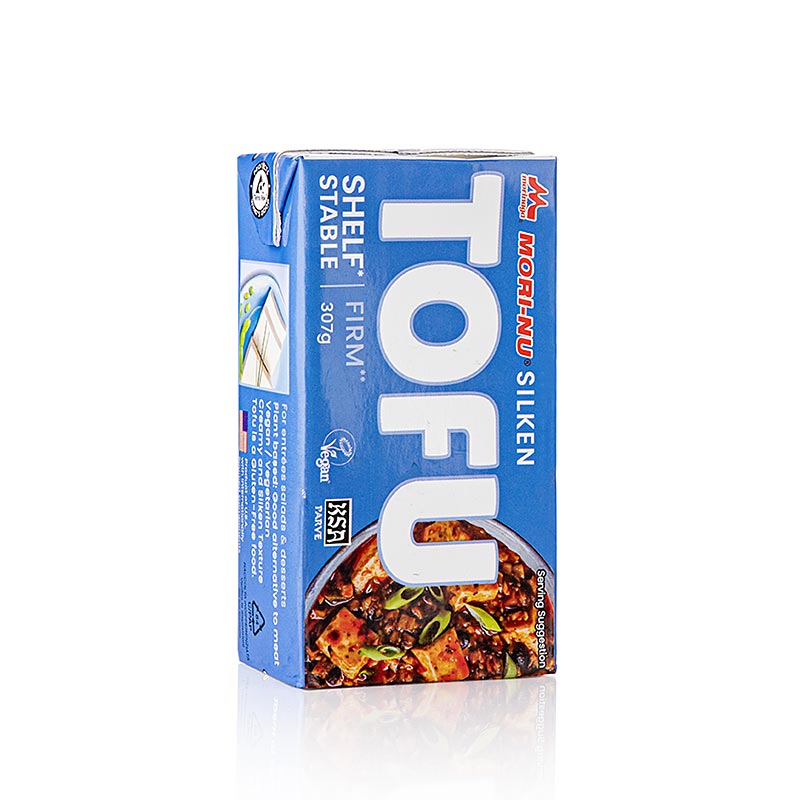 Silketofu, fast, blå (Mori-Nu), Morinaga, 307 g