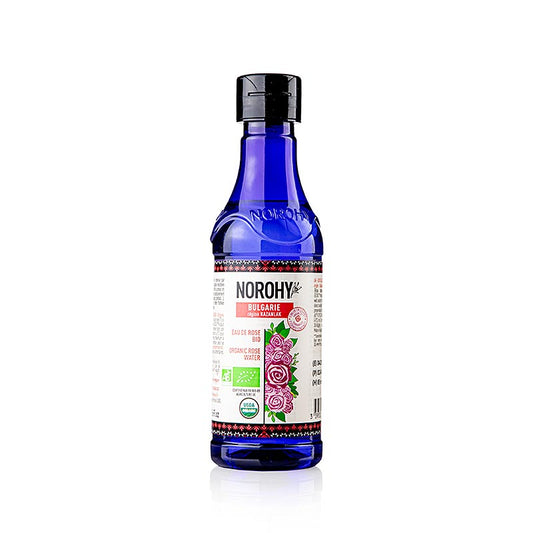 Norohy – destillerat rosenvatten från Bulgarien, ekologiskt, 225 ml