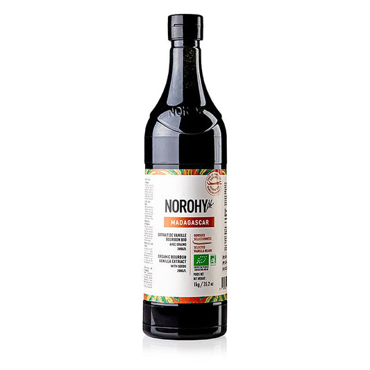 Valrhona Norohy – vaniljextrakt från Madagaskar, med frön, ekologiskt, 1 kg