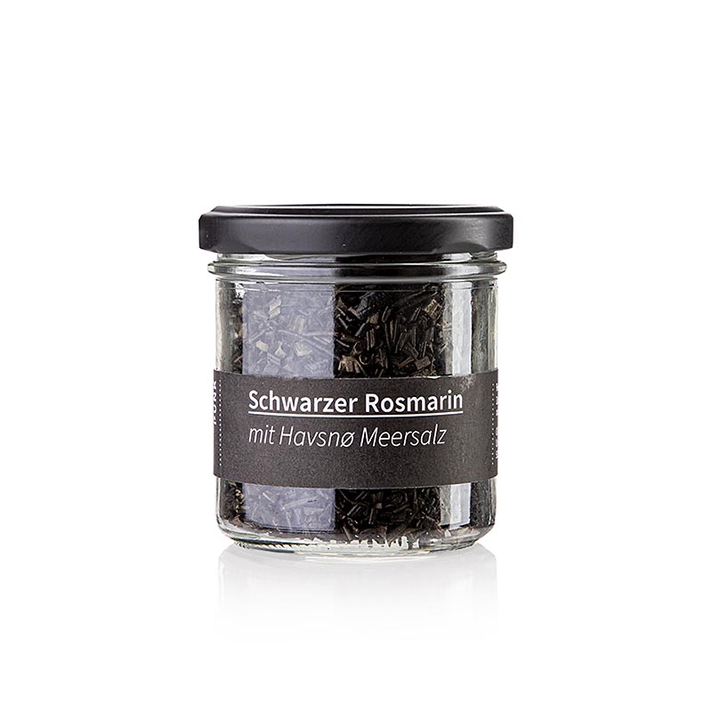 Fermenterad svart rosmarin med Havsnø havssalt, Krautpunk, 60 g