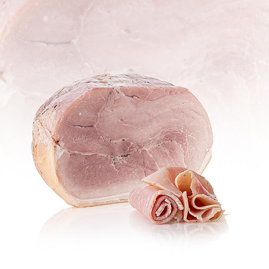 Kokt skinka med tryffel (Tuber aestivum), halverad, Subalpino, ca 4,2 kg
