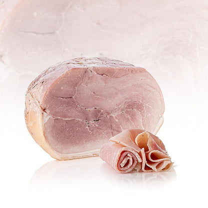 Kokt skinka med tryffel (Tuber aestivum), halverad, Subalpino, ca 4,2 kg