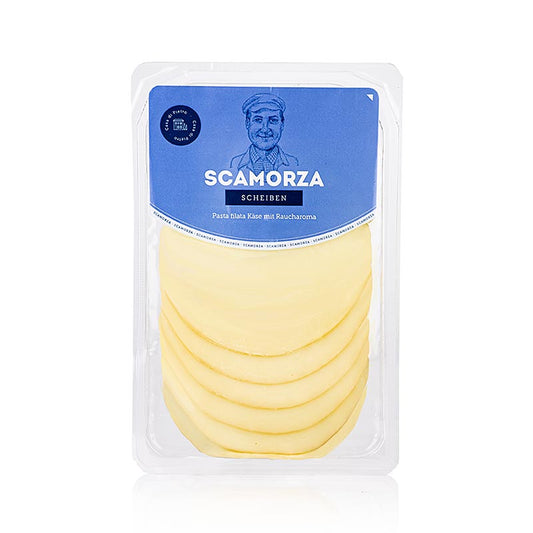 Scamorza-skivor, rökt Pasta Filata-ost, Casa di Pietro, 110 g