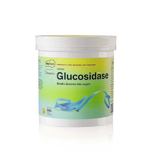 GLUKOSIDAS, glukosenzym, pulver, TÖUFOOD, 500 g