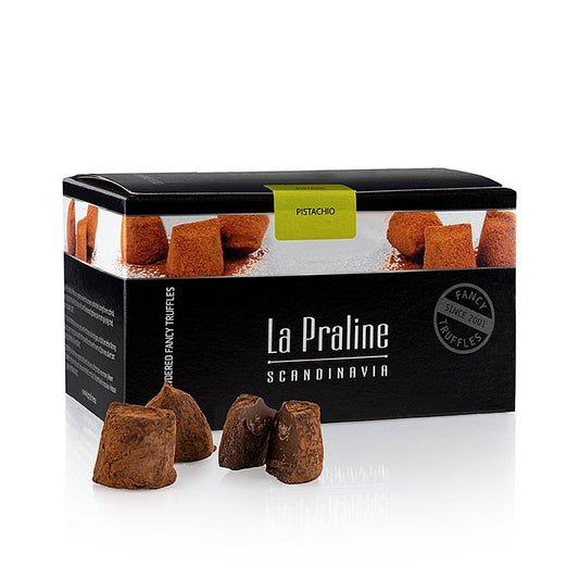 La Praline Fancy Truffles, chokladtryfflar med pistage, Sverige, 200 g
