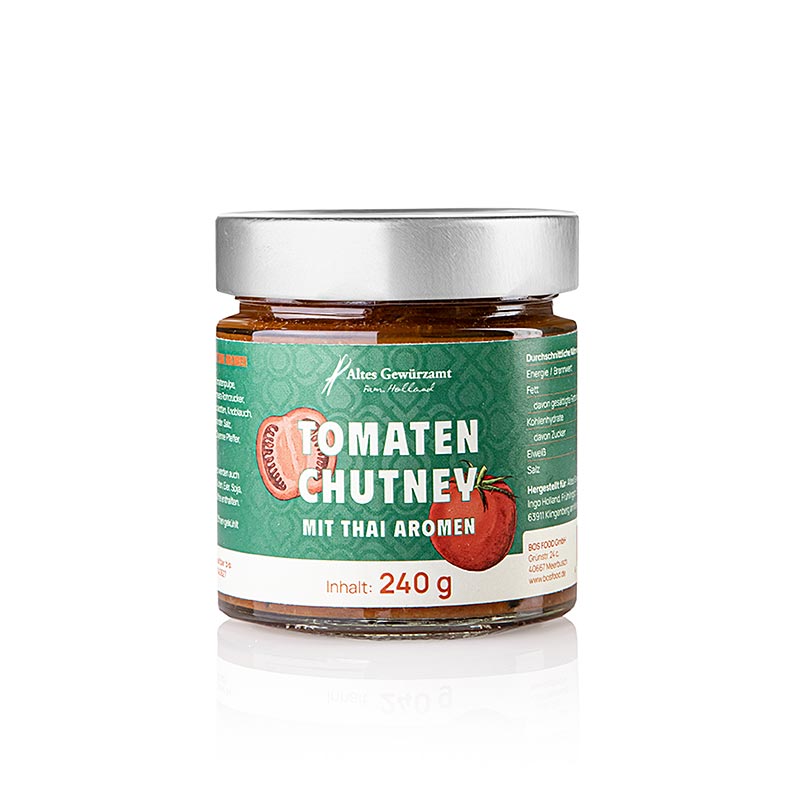 Tomatchutney med thailändska smaker, Altes Gewürzamt (NZV), 240 g