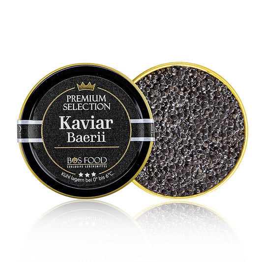 CHEF FOOD Premium Selection – Baerii-kaviar (baerii), odlad, utan konserveringsm, 50 g