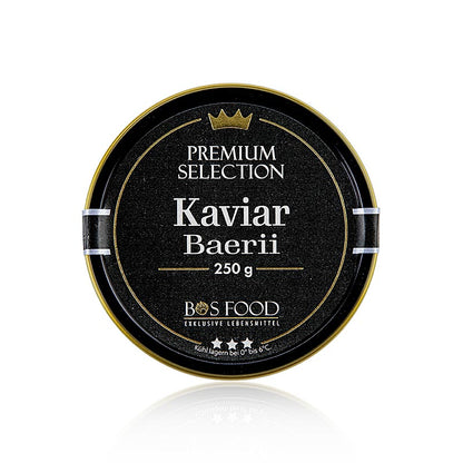 CHEF FOOD Premium Selection - Baerii-kaviar (baerii), odlad, utan konserveringsm, 250 g
