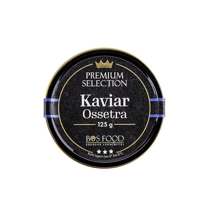 CHEF FOOD Premium Selection – Ossetra (gueldenstaedtii), odlad, utan konserverin, 125 g