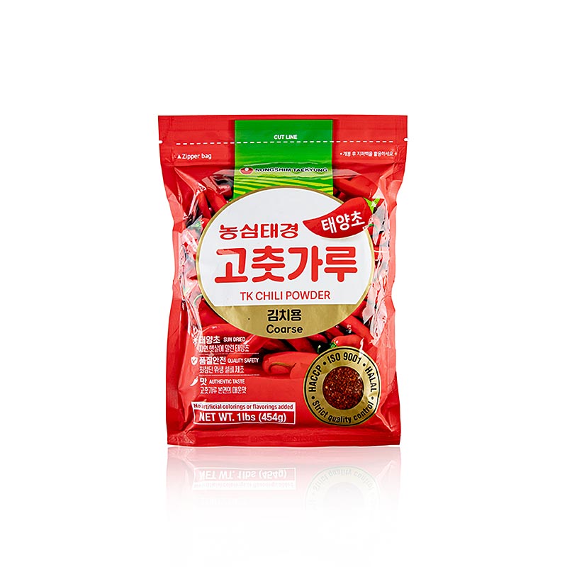 Chilipulver, grovt, t.ex. till kimchi, Nongshim (Gochugaru), 454 g