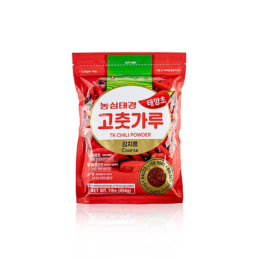 Chilipulver, grovt, t.ex. till kimchi, Nongshim (Gochugaru), 454 g