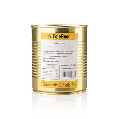 Ankafett (ankfett) från icke-uppfödda ankor, Foie Good, 650 g