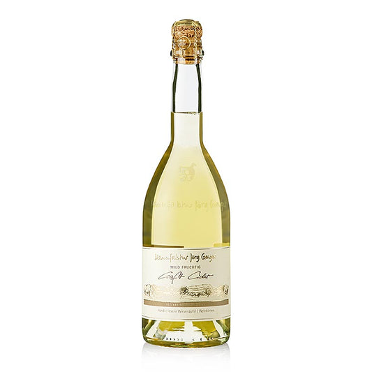 Jörg Geiger "Craft Cider" Äpplen & Päron, fruktig-mild, 4 % vol., 750 ml