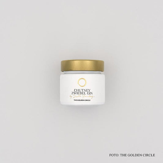 THE GOLDEN CIRCLE – Lök-gin-chutney, av Sascha Stemberg, 75 g