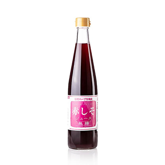 Röd shiso-dryckesblandning, utan socker, 500 ml
