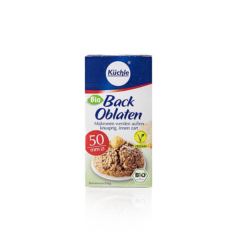 Bakplattor, runda, Ø 5 cm, ekologiska, 37 g, 100 st