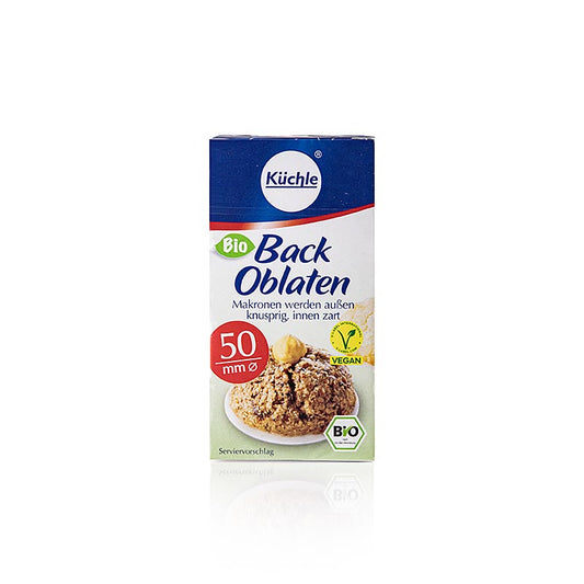Bakplattor, runda, Ø 5 cm, ekologiska, 37 g, 100 st