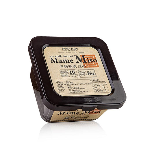 Mame Miso-pasta, mörk sojabönspasta, Masuzuka, Japan, 250 g