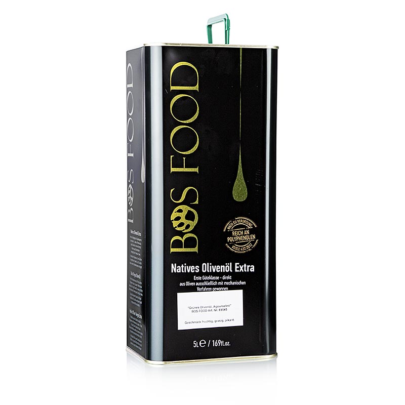 Extra jungfruolja "CHEF FOOD Agouroeleo", ofiltrerad, Grekland, Lakudia, 5 l