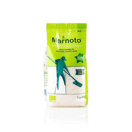 gourmetoutlet.dk - Sal Marinho Tradicional Havssalt, medium, vitt, fuktigt, Marn