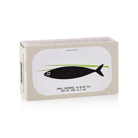 Makrill "Caballitas", hel, liten, i olivolja, Jose Gourmet, 120 g