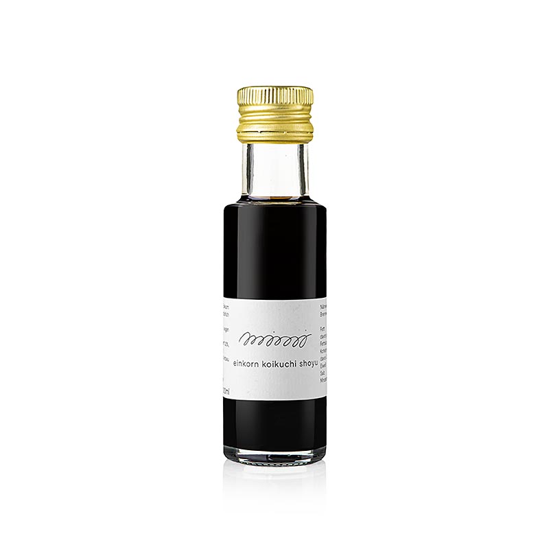 mimi ferments – enkorn koikuchi shoyu, dubbelt fermenterad sojasås, ekologisk, 100 ml