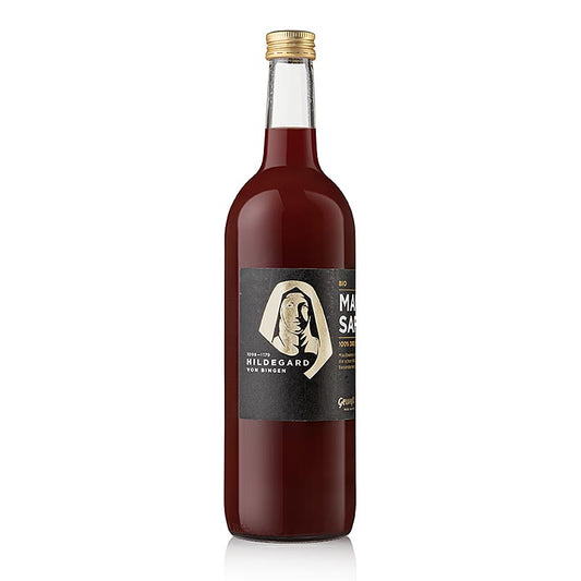 Svart mullbär, direktpressad juice, Hildegard von Bingen, Granar, ekologisk, 750 ml