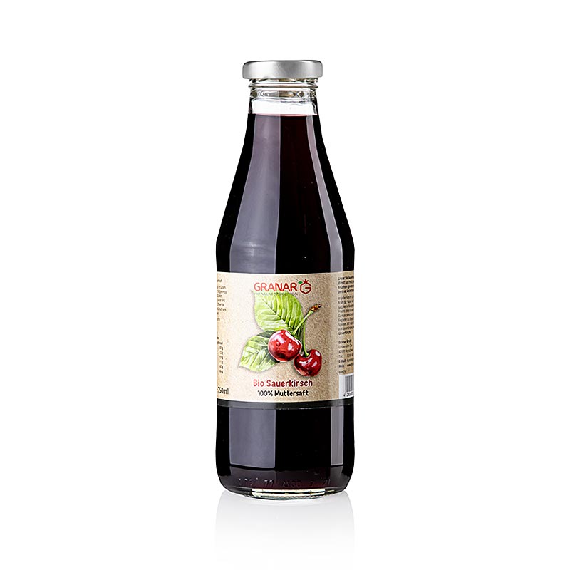 Surkörsbärsjuice, Granar, ekologisk, 750 ml