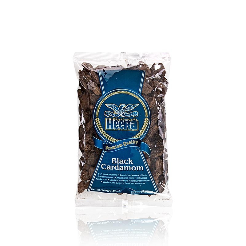 Kardemumma, hel, svart, Heera, 200 g