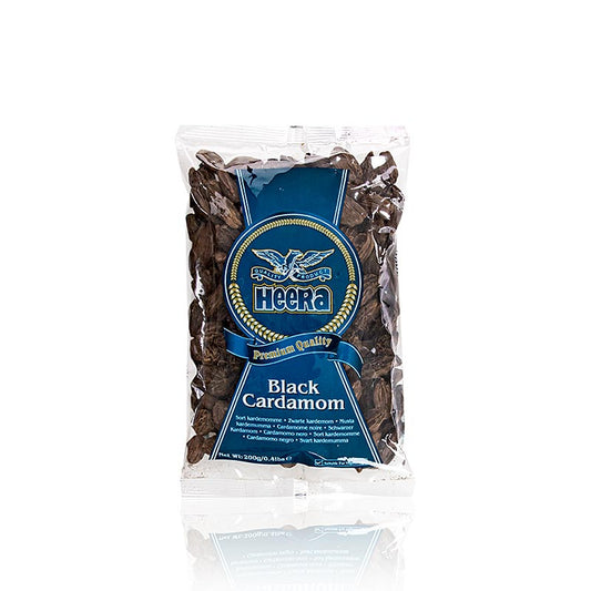 Kardemumma, hel, svart, Heera, 200 g