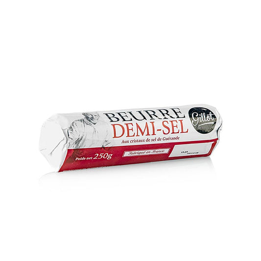 Saltad smör, Demi-Sel, Frankrike (märkbara havssaltkristaller), 250 g