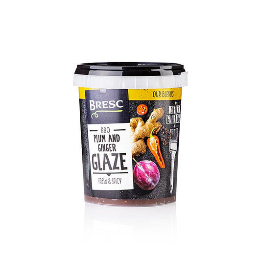 Glasyr – plommon & ingefära, Bresc, 450 g