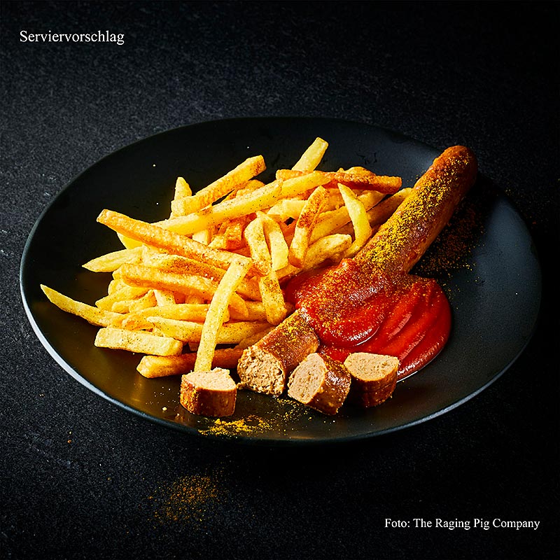 The Raging Pig Company – Currywurst (vegansk), 1,2 kg