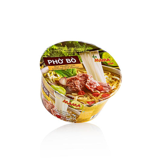 Pho Bo, snabbmatrisnudlar med nötköttssmak, Mama, 130 g