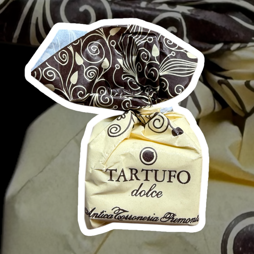 Antica Torroneria Piemontese söta svarta tartufi, 1 kg